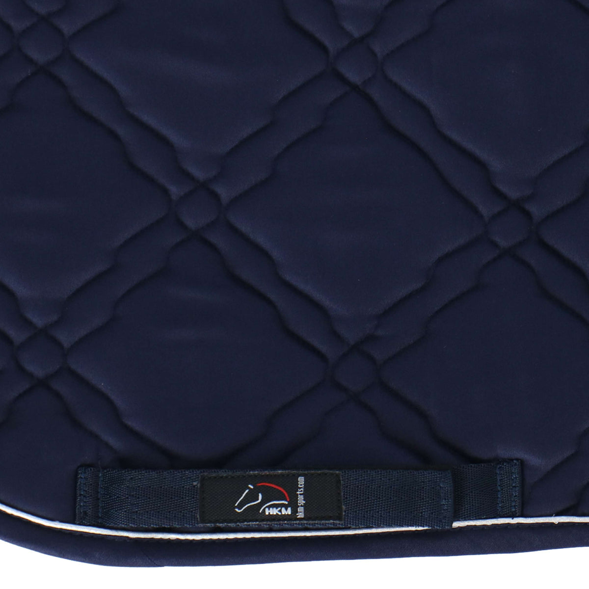 HKM Tapis de Selle Bologna Polyvalent Bleu Foncé