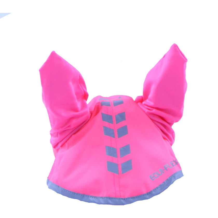 Equi-Flector by Shires Bonnet Anti-Mouches Réfléchissant Fluor Rose Equi-Flector by Shires Bonnet Anti-Mouches Réfléchissant Fluor Rose