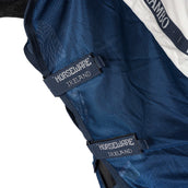 Rambo Chemise Turnout 0g Summer Series Marine/Gris