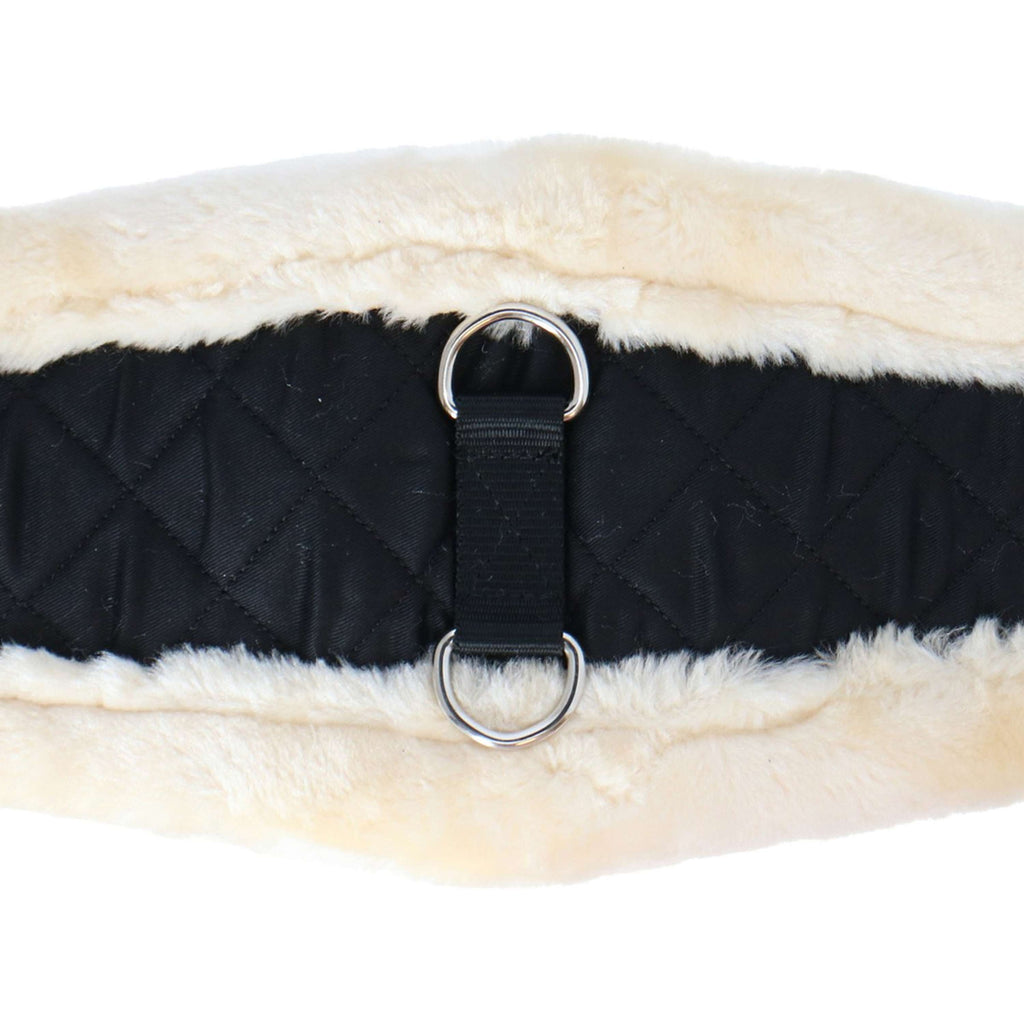 Premiere Sangle Dressage Synth. Mouton Noir/Naturel
