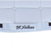 BR Tapis de Selle Xcellence Dressage Blanc/pierre