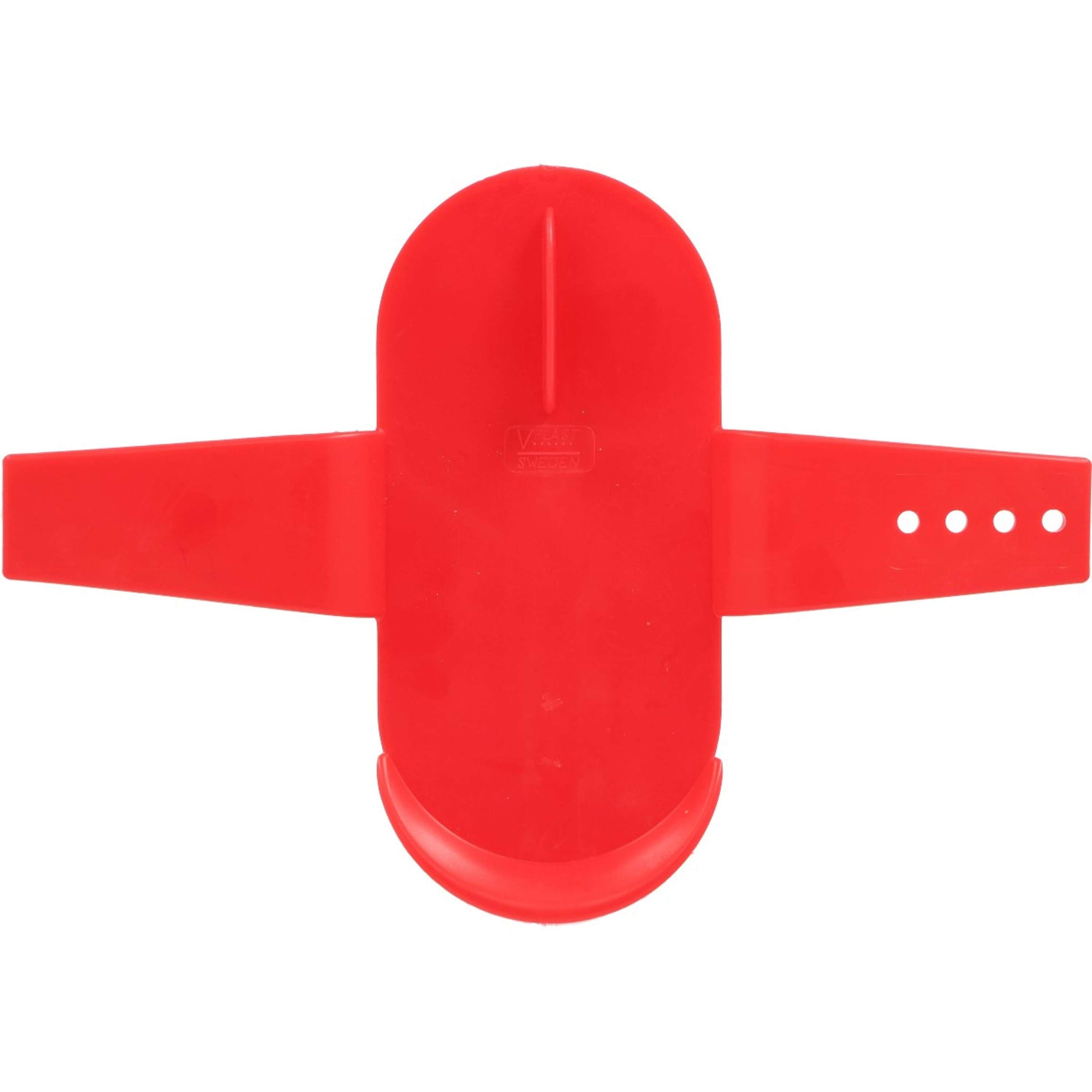Shires Etrille Plastique Rouge Shires Etrille Plastique Rouge