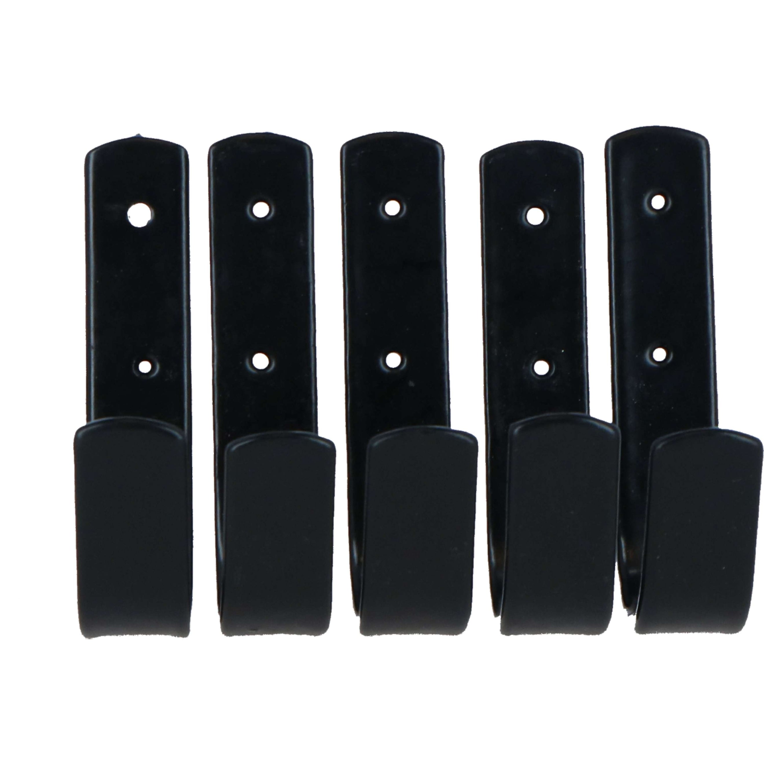 Shires Crochet avec Clip Pivotant set Noir