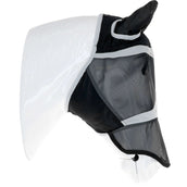 Shires Masque Anti-Mouches avec Oreilles et Nez Fine Mesh Noir