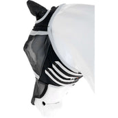 Shires Masque Anti-Mouches avec Oreilles et Nez Fine Mesh Noir