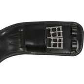 ANKY Sangle Cuir Dressage Anatomique 2 Côtés Élastique Noir
