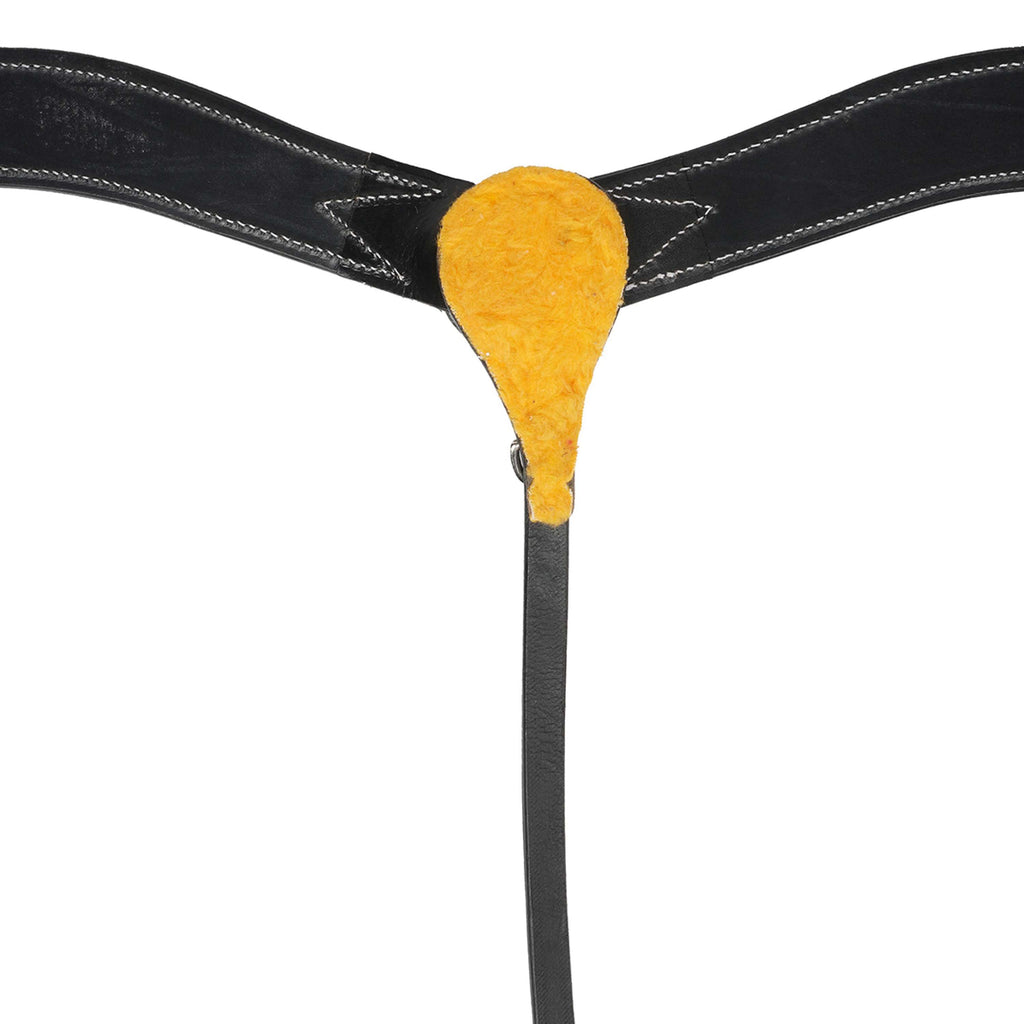 Westride Collier de Chasse Western Cousu Noir