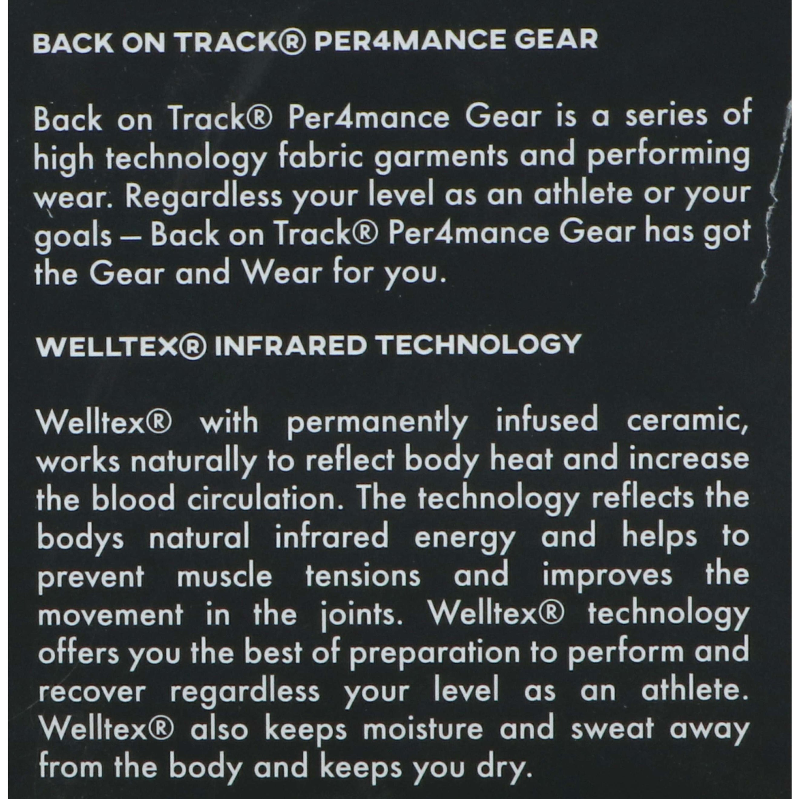 Back on Track P4G Welltex Ruban Adhésif Weltex Noir Back on Track P4G Welltex Ruban Adhésif Weltex Noir