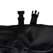 Covalliero Couverture de Pluie pour Chien Forks Noir