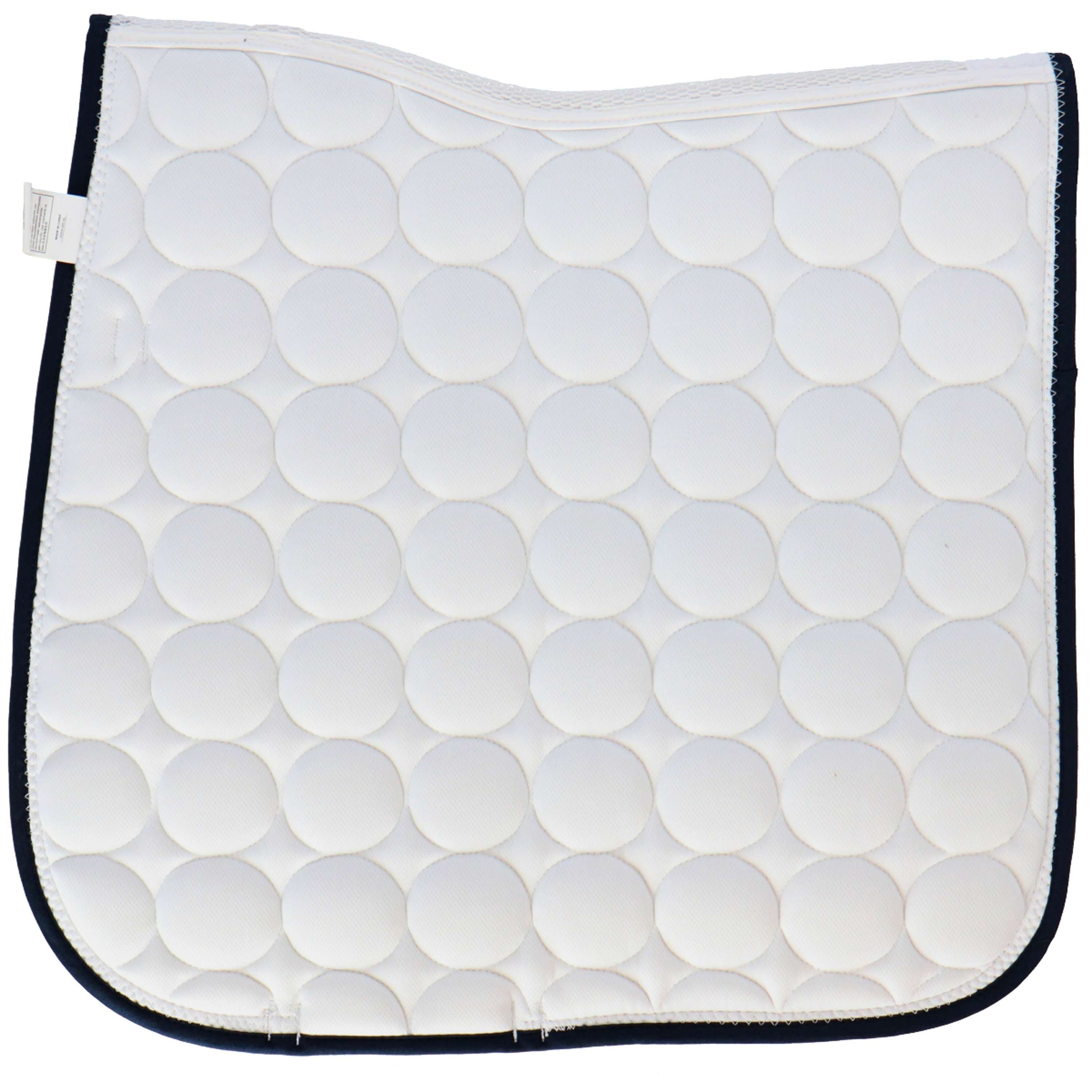 BR Tapis de Selle Galway C-Wear Dressage Blanc/Marin BR Tapis de Selle Galway C-Wear Dressage Blanc/Marin