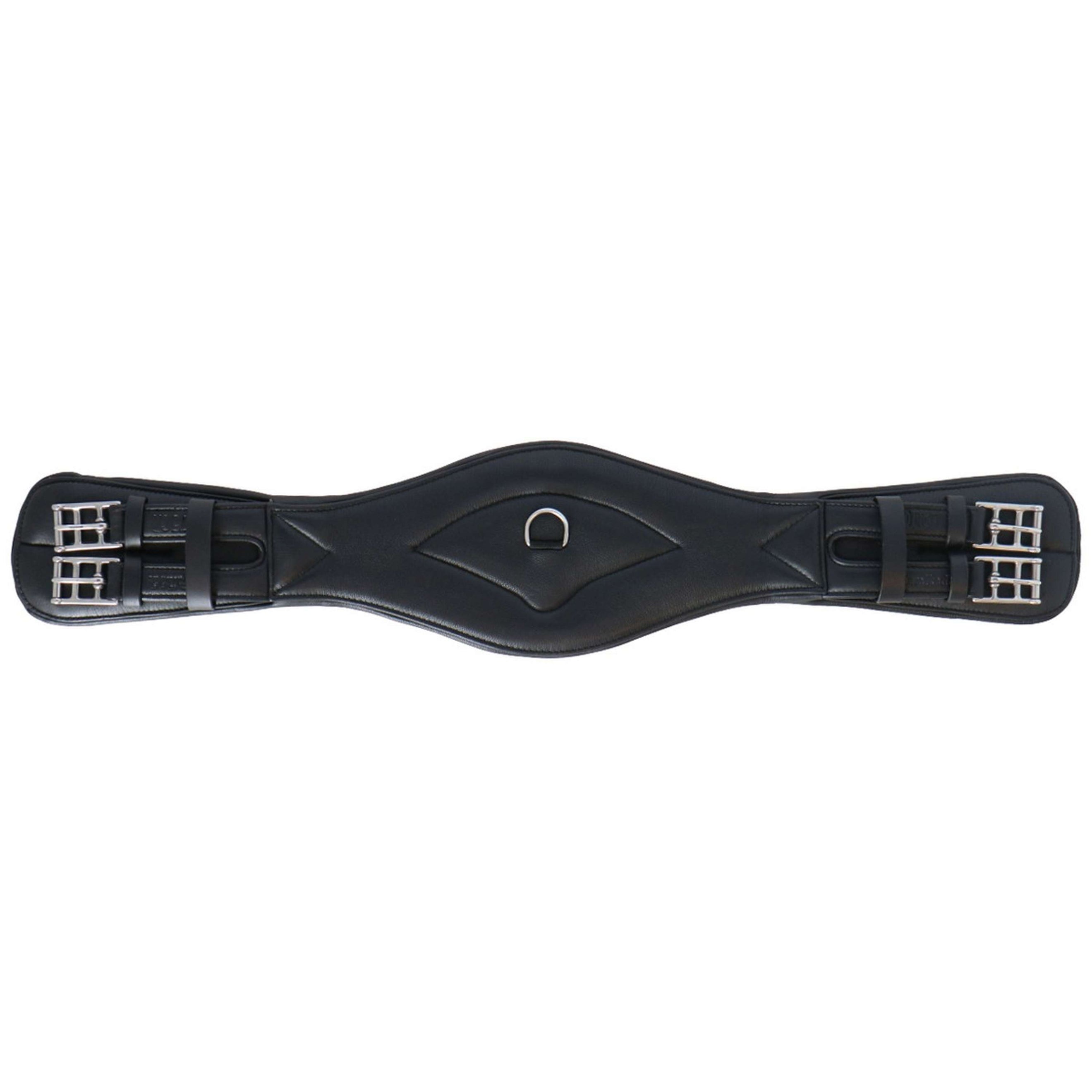 Kavalkade Sangle Comfort Dressage sans Élastique Noir