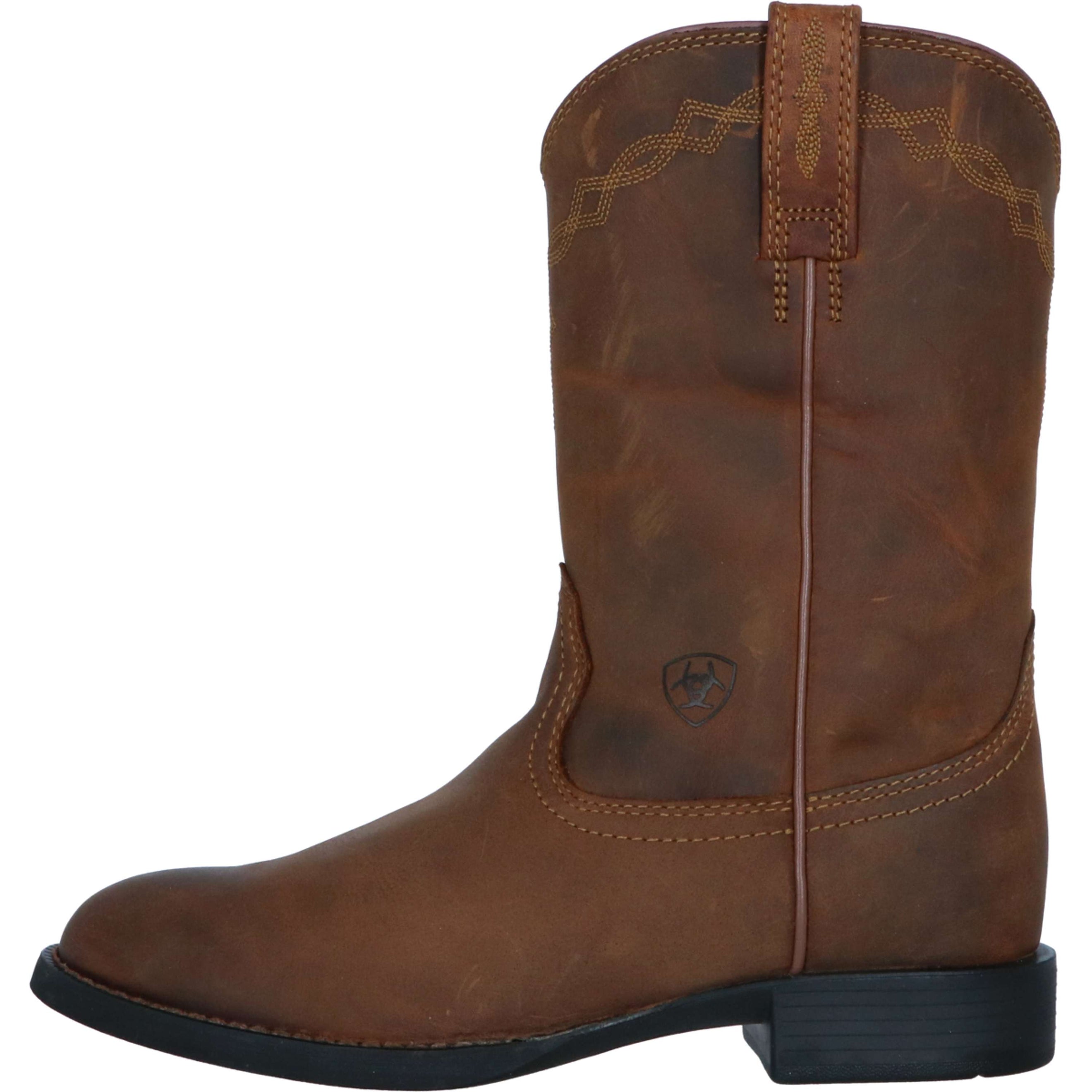 Ariat Bottes Western Heritage Roper Femme Marron Ariat Bottes Western Heritage Roper Femme Marron