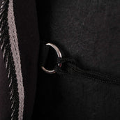 Riding World Couvre-reins Fleece Noir/Gris
