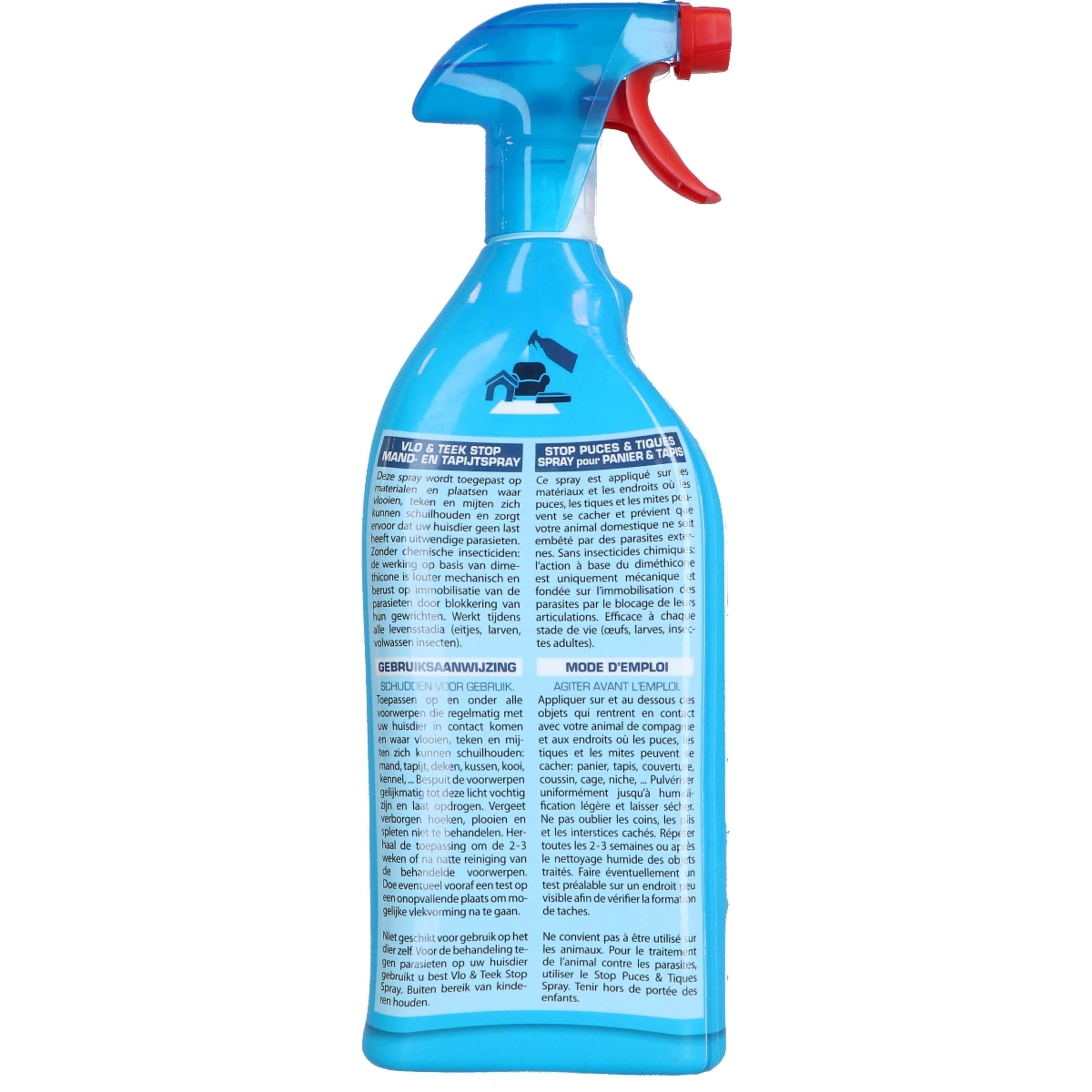 TPD Stop Puces & Tiques Spray pour Panier et Tapis TPD Stop Puces & Tiques Spray pour Panier et Tapis