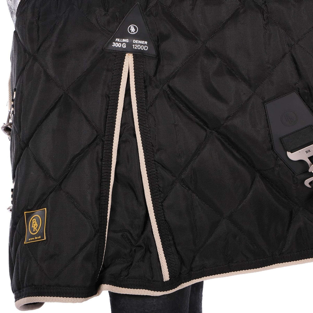BR Couverture d'Écurie Classic 1200D - 300g Noir