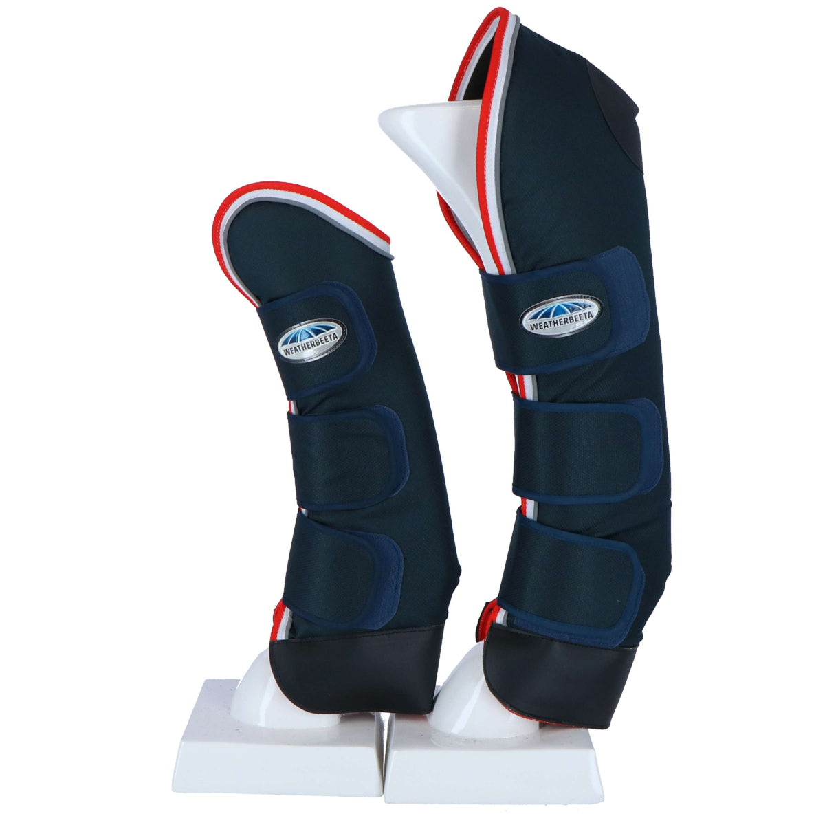 WeatherBeeta Guêtres de Transport Deluxe Marine/Rouge/Blanc
