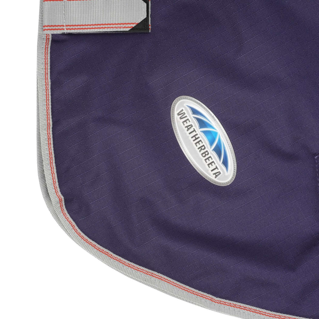 WeatherBeeta Medium Neck Rug ComFiTec Essential 220g Navy/Silver/Red
