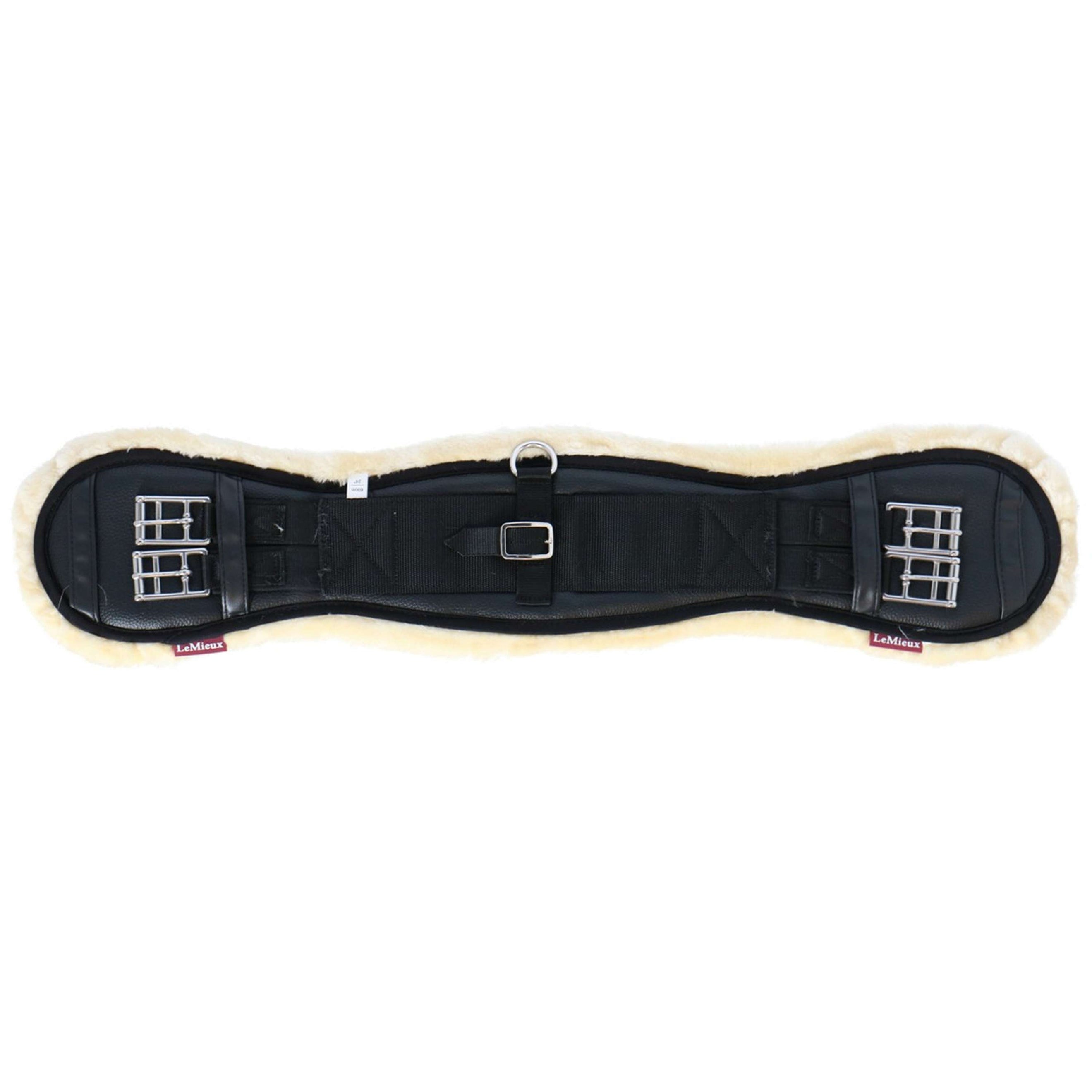 LeMieux Sangle de Dressage ProLambs Noir/Naturel
