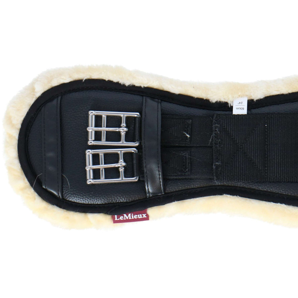 LeMieux Sangle de Dressage ProLambs Noir/Naturel