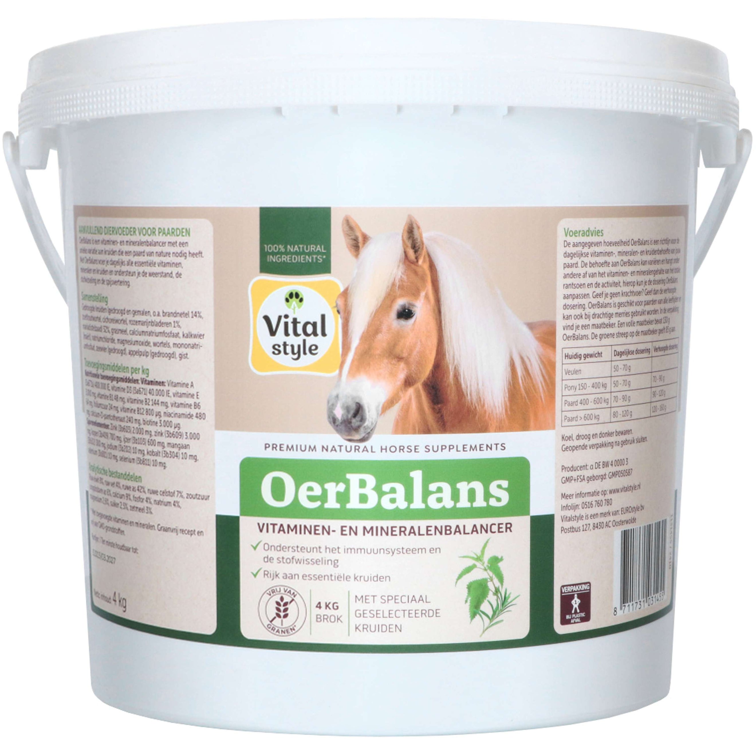 Vitalstyle Granulés OerBalans Poche Vitalstyle Granulés OerBalans Poche