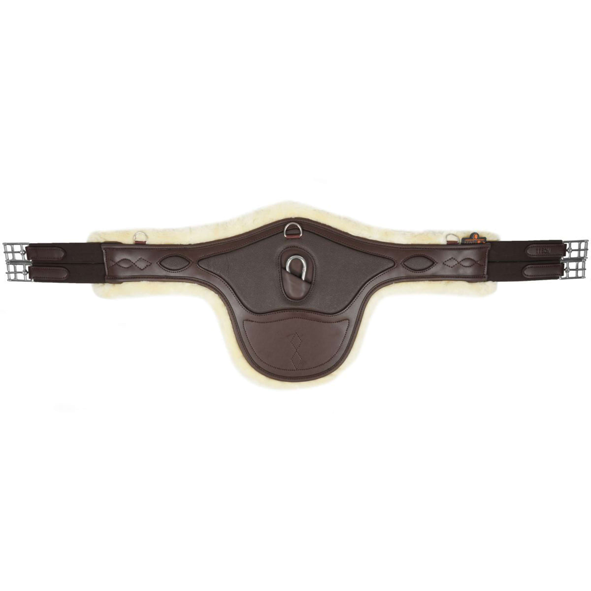 Kentucky Sangle Bavette Sheepskin Special pour le Saut Marron