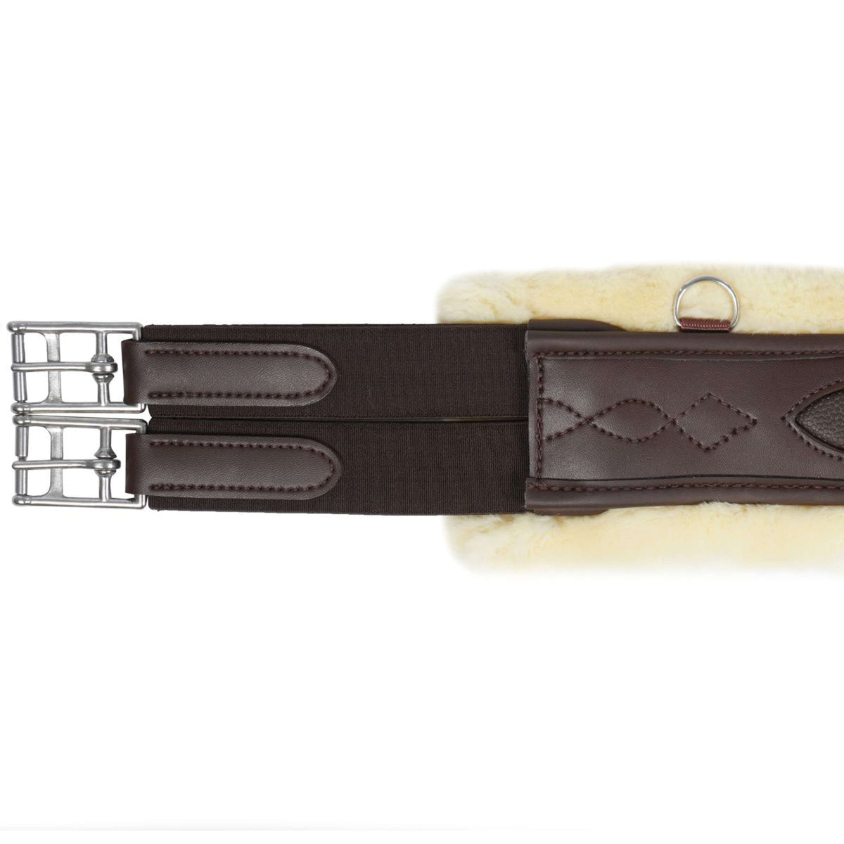 Kentucky Sangle Bavette Sheepskin Special pour le Saut Marron