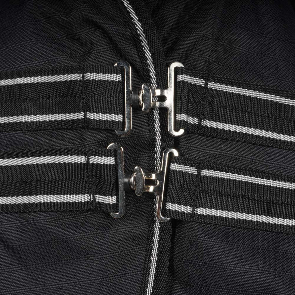 HKM Couverture Imperméable High Neck Innsbruck Modèle Lisse 0g Noir