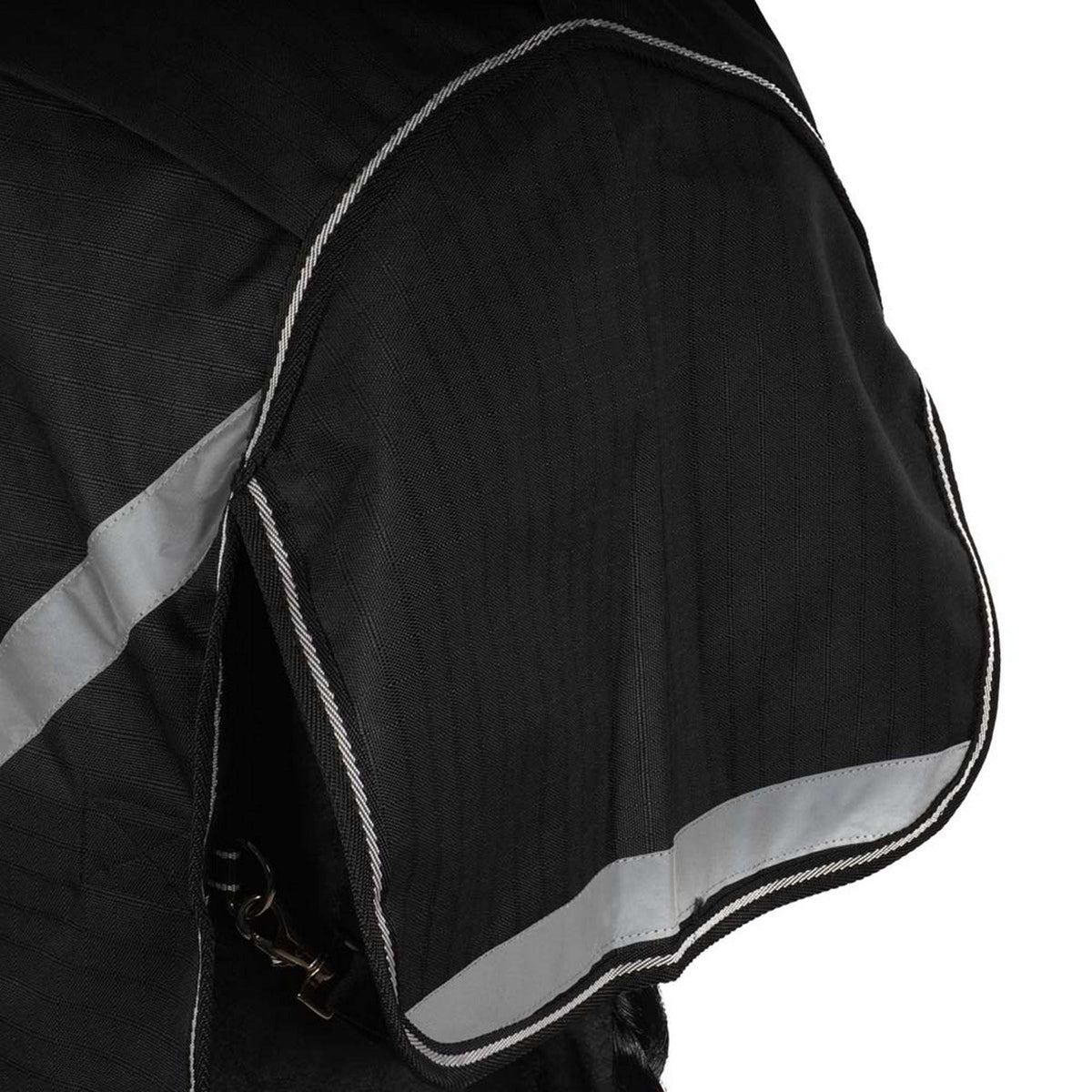 HKM Couverture Imperméable High Neck Innsbruck Modèle Lisse 0g Noir