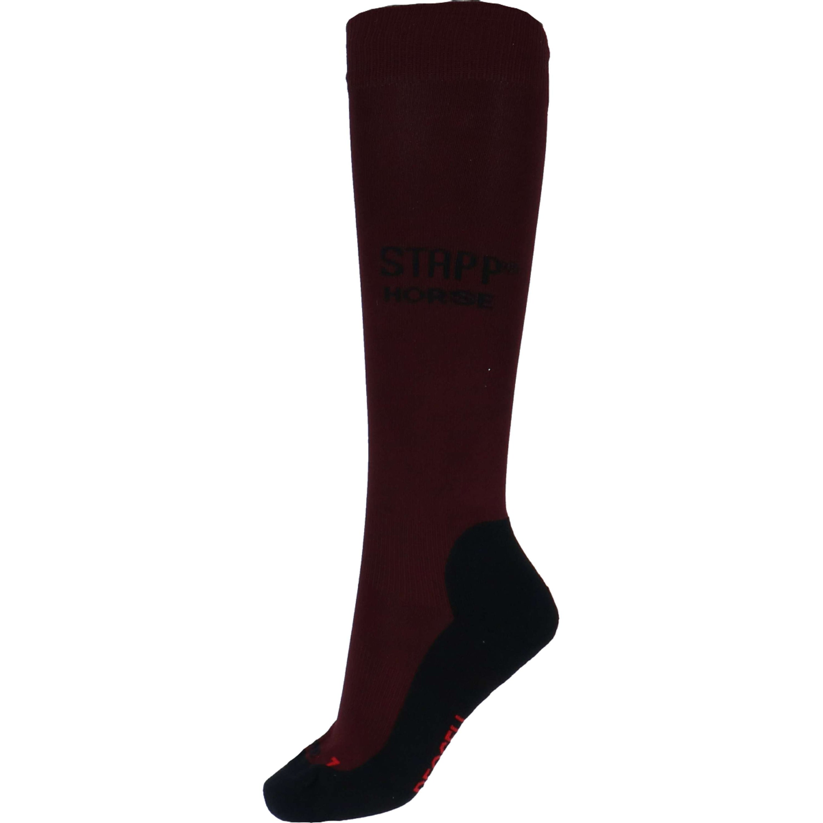 Stapp Horse Chaussettes d'Équitation Uni Deocell Bordeaux Stapp Horse Chaussettes d'Équitation Uni Deocell Bordeaux