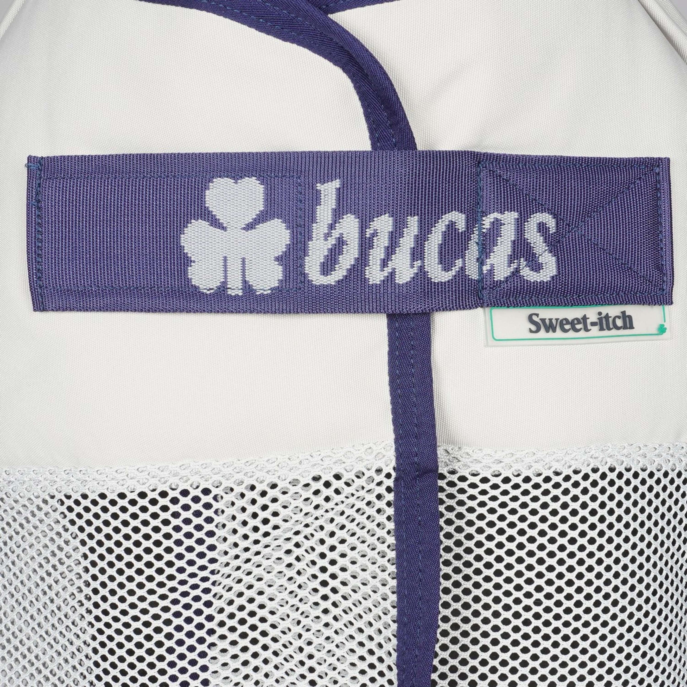 Bucas Couverture Anti-Eczema Sweet-Itch X Light Big Neck Argent Bucas Couverture Anti-Eczema Sweet-Itch X Light Big Neck Argent