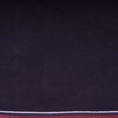 EQUITHÈME Couvre-reins Tyrex 1200D Polar Fleece Marine/Bordeaux