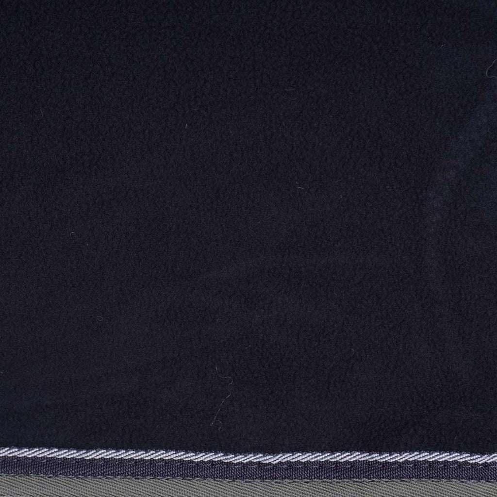 EQUITHÈME Couvre-reins Tyrex Polar Fleece 600D Marine/Gris Dots