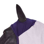 Shires Couverture Anti-Mouches Highlander Plus Sun Shade Combo Gris