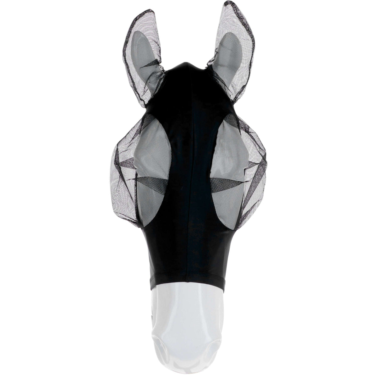 WeatherBeeta Masque Anti-Mouches Stretch Bug Eye Saver avec Oreilles Noir/Noir