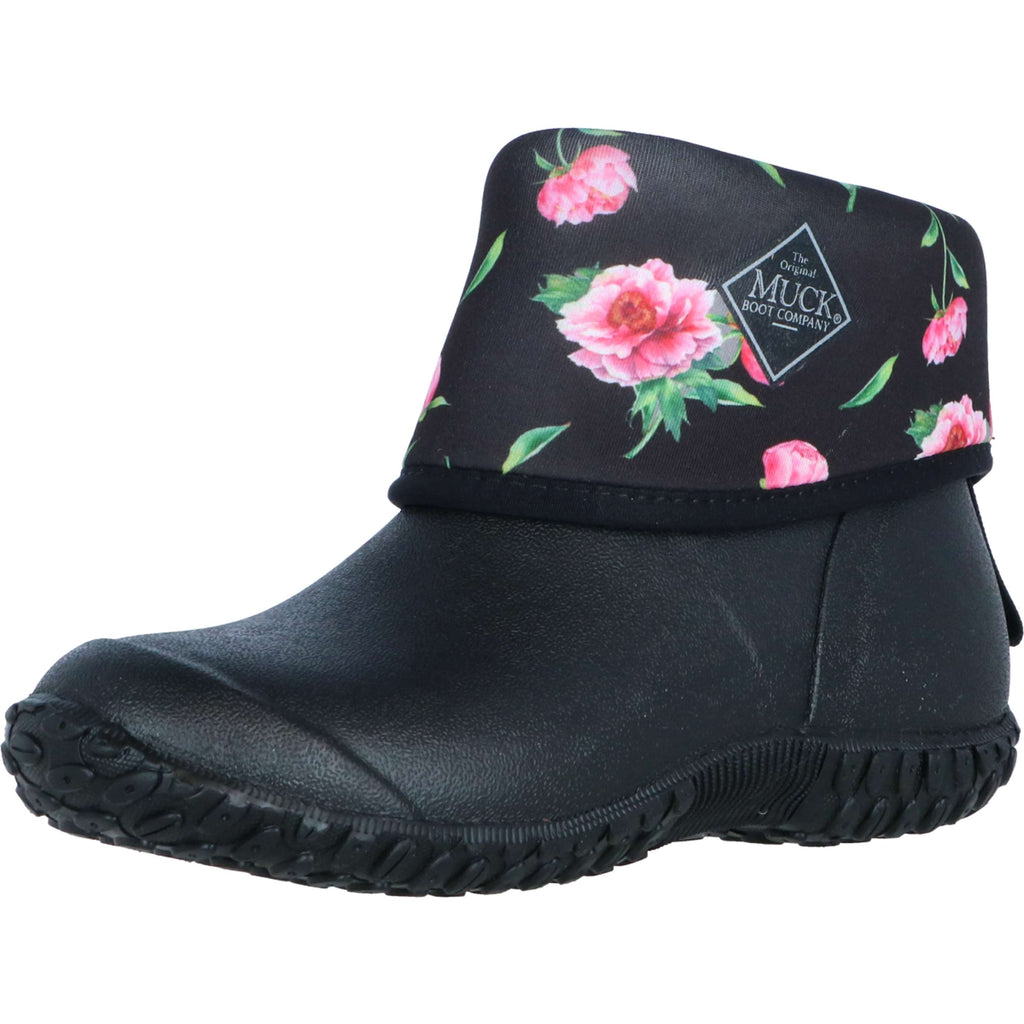 Muck Boot Muckster II Mid Femme Noir/Rose