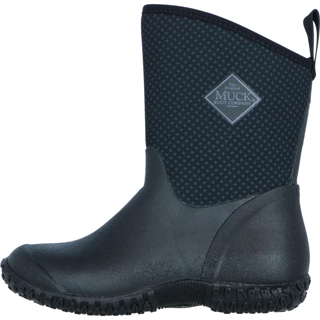 Muck Boot Muckster II Mid Femme Noir/Rose