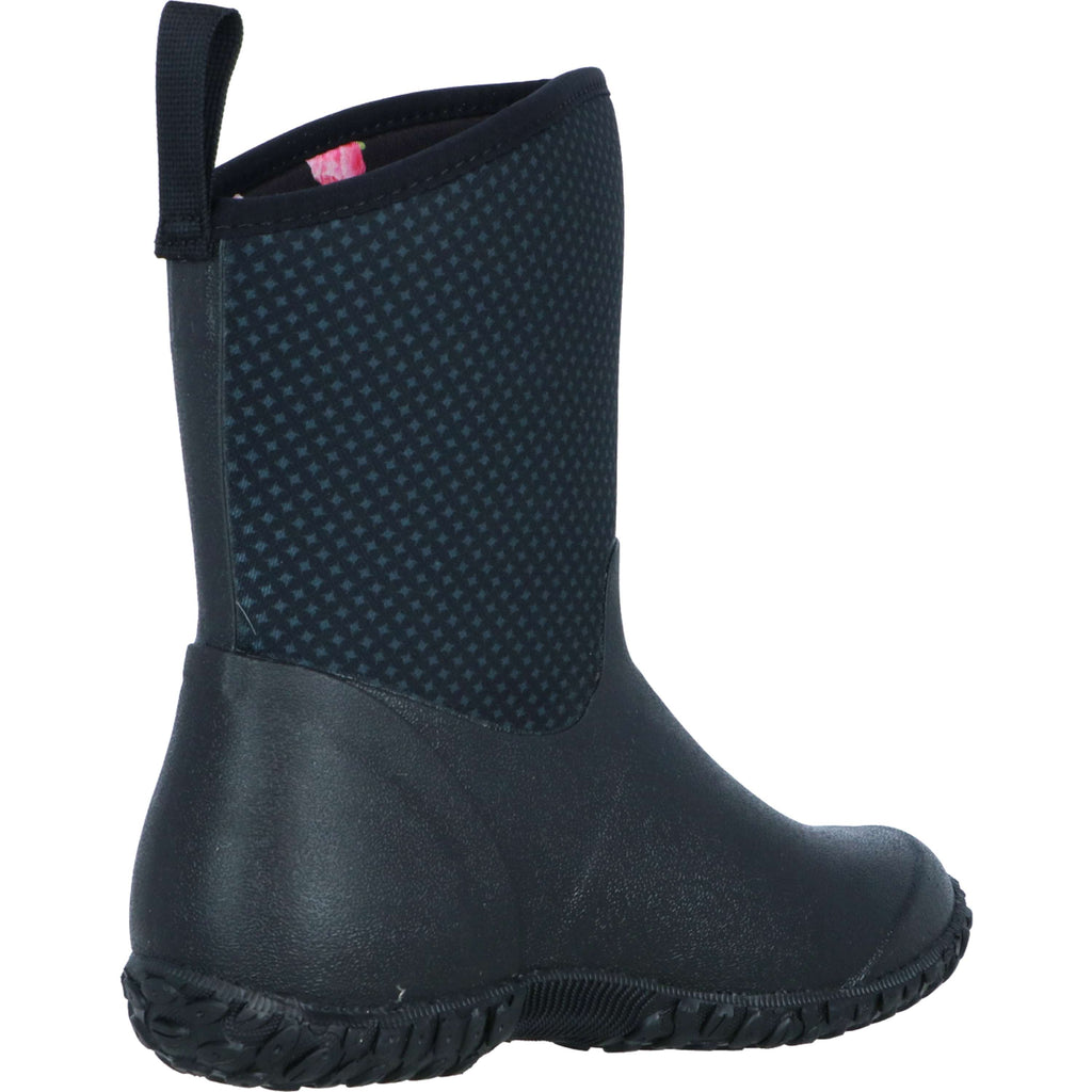 Muck Boot Muckster II Mid Femme Noir/Rose
