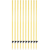 Agradi Power Piquet fibre de verre 10 Pièces Jaune