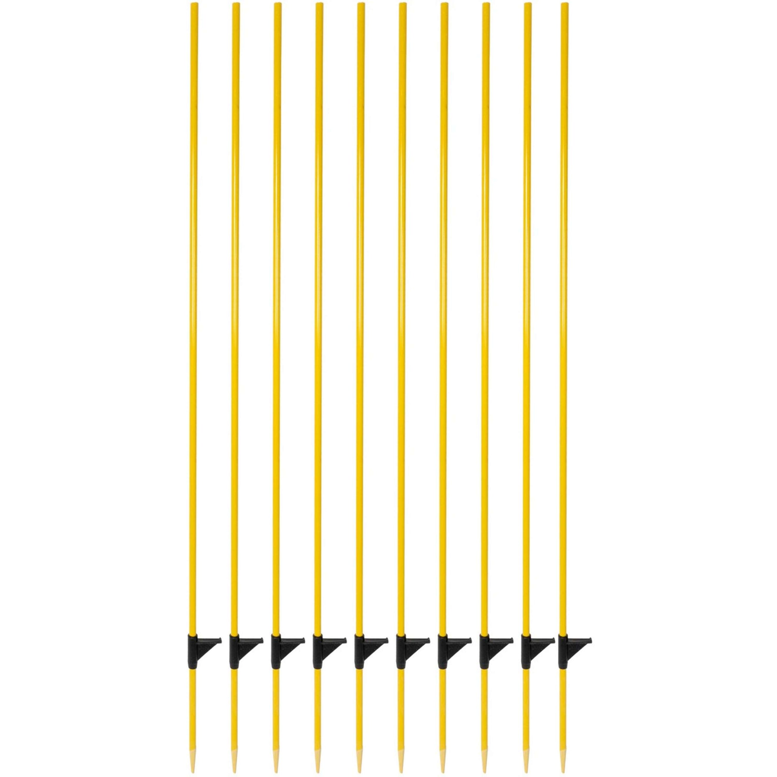 Agradi Power Piquet fibre de verre 10 Pièces Jaune