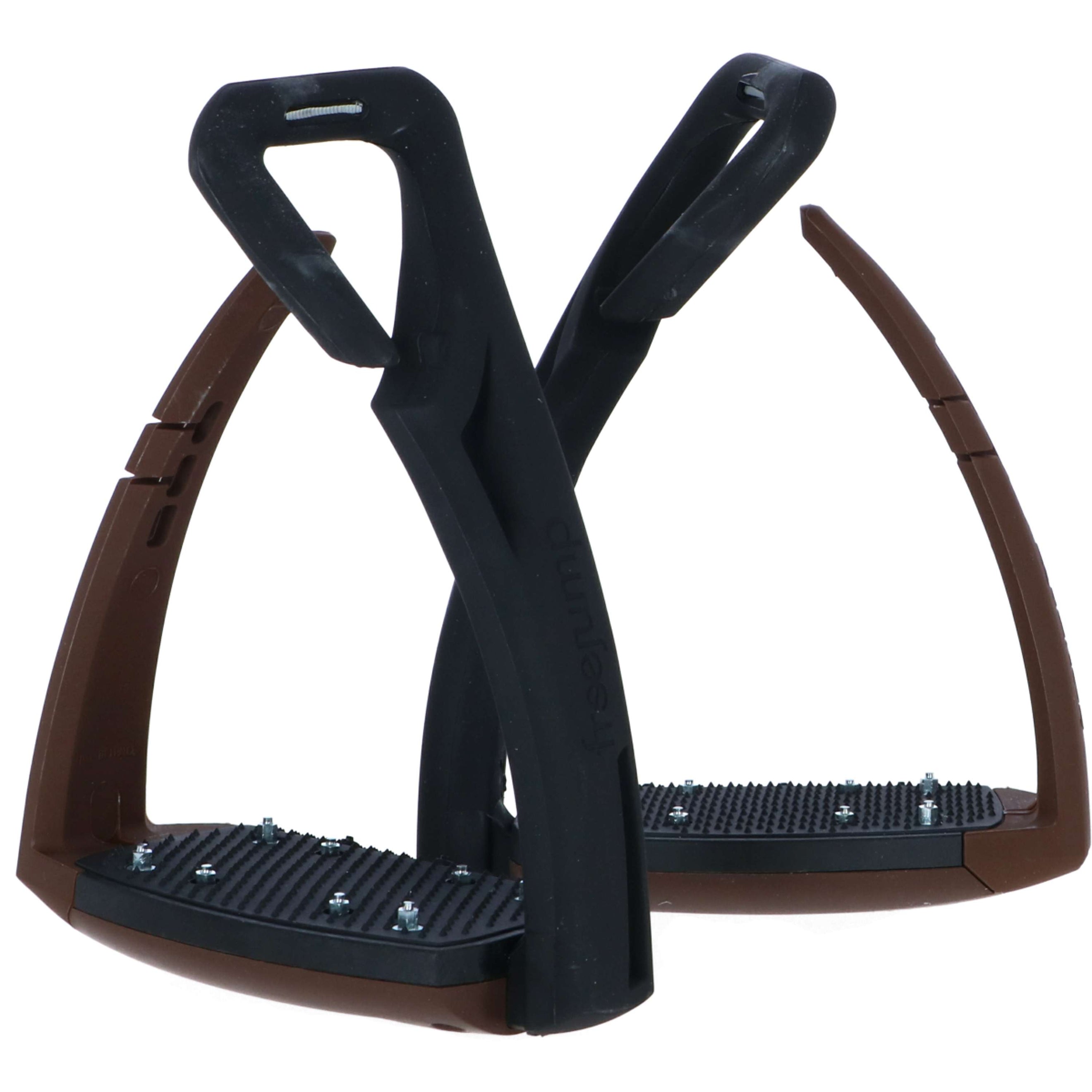 Freejump Étriers Soft Up Pro Plus Noir/Choco Freejump Étriers Soft Up Pro Plus Noir/Choco
