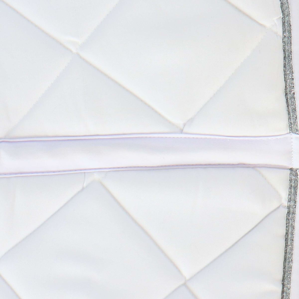 HKM Tapis de Selle Romy Dressage Blanc
