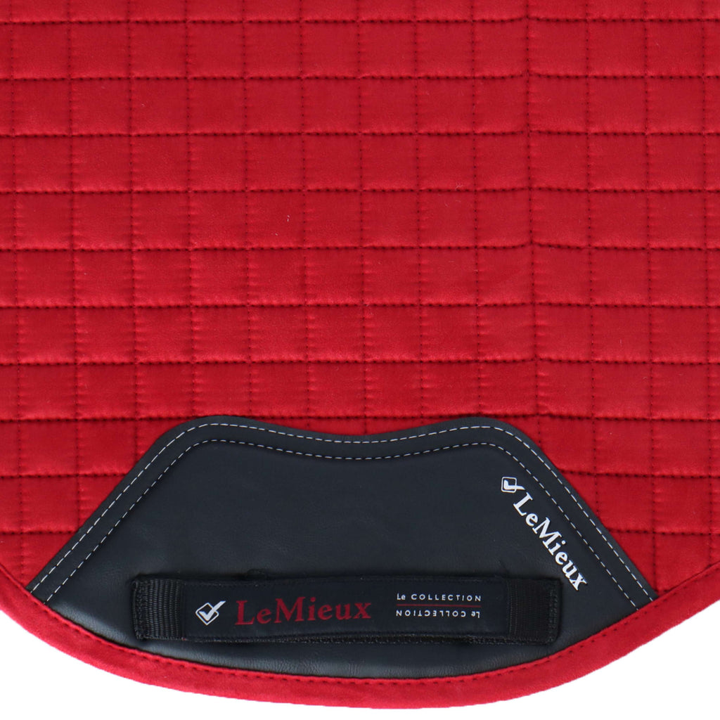 LeMieux Tapis de Selle Luxury Square Polyvalent Chilli Red