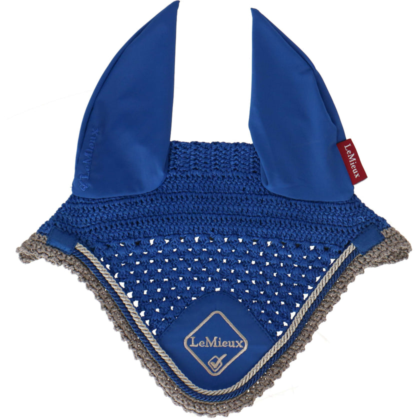 LeMieux Bonnet Anti-Mouches Classic Benetton Blue LeMieux Bonnet Anti-Mouches Classic Benetton Blue