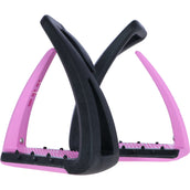 Freejump Étriers Soft Up Lite Noir/Rose