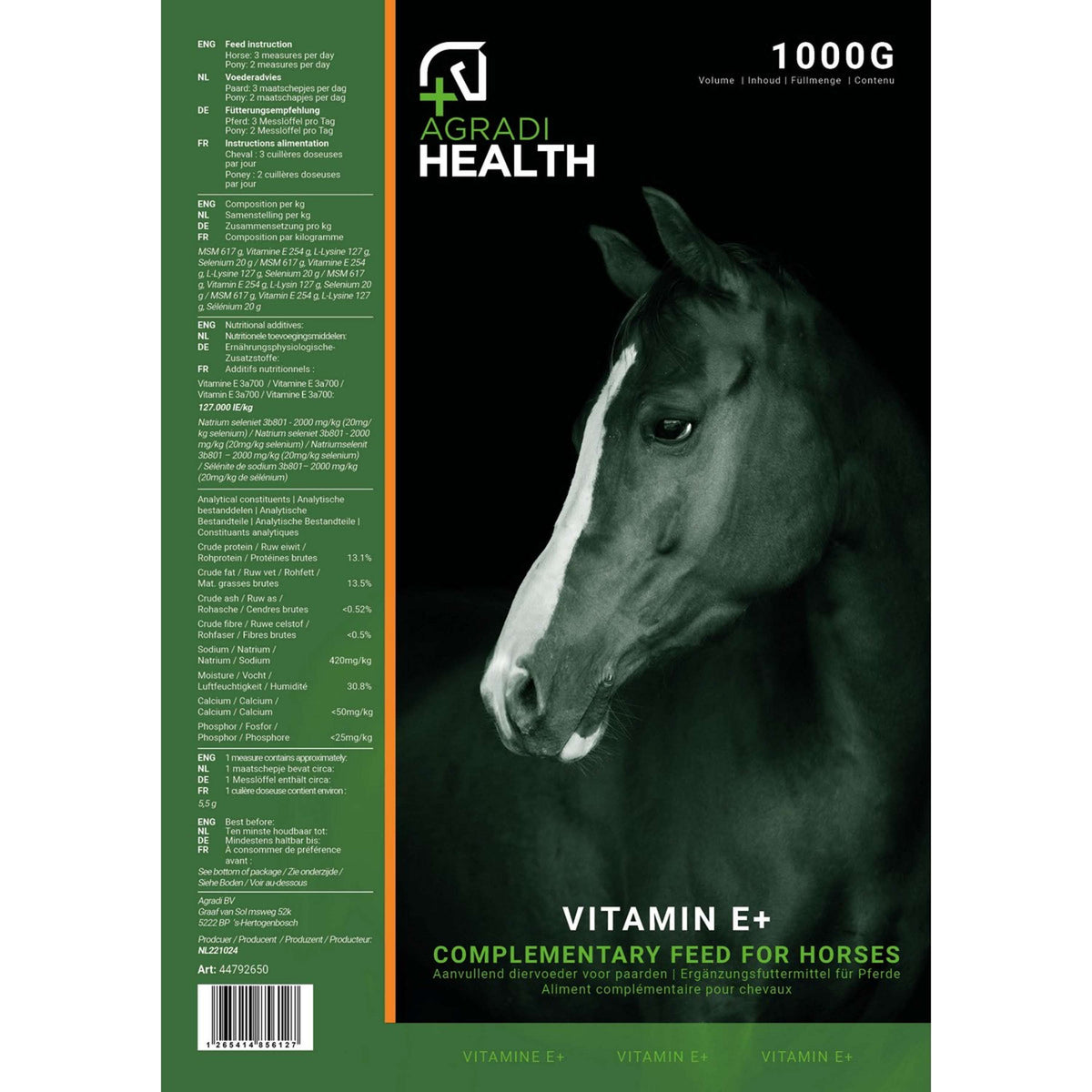 Agradi Health Naturelle Vitamine E+