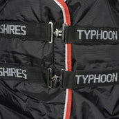Tempest Original by Shires Couverture Imperméable Turnout Typhoon Combo 200g Noir