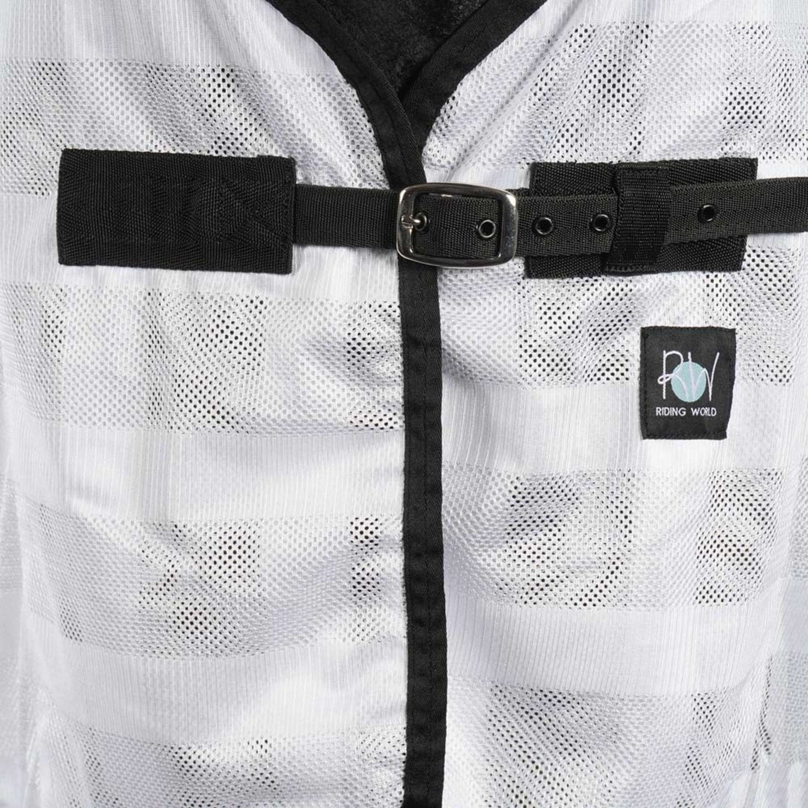 Riding World Couverture Anti-Mouches Mesh Blanc Riding World Couverture Anti-Mouches Mesh Blanc