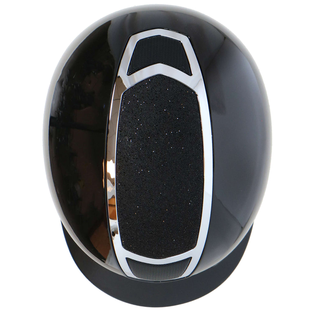 Harry's Horse Casque de Sécurité Matterhorn Sparkle Noir/Argent