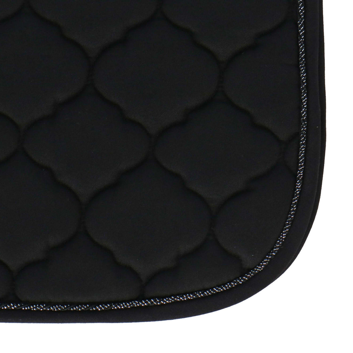 Riding World Tapis de Selle Rope Noir