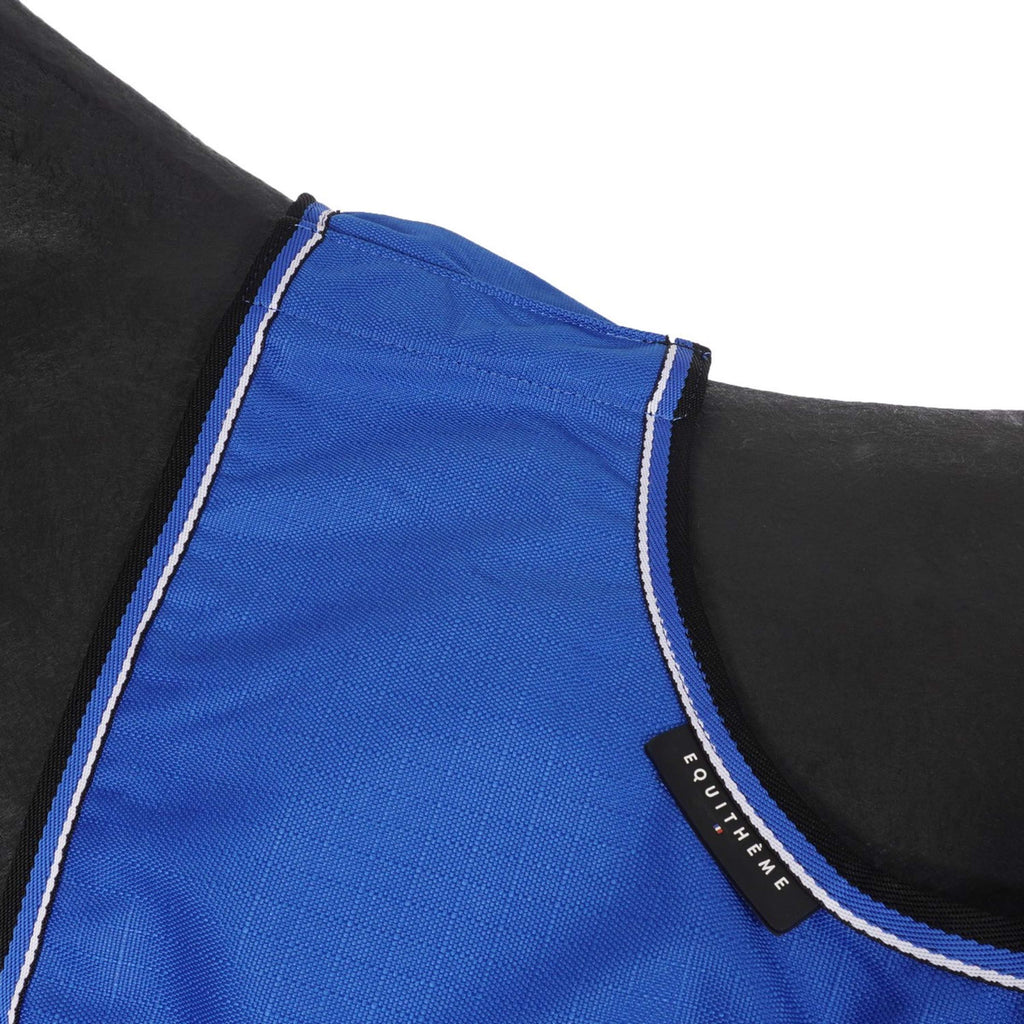 EQUITHÈME Couvre-reins Tyrex 1200D Fleece Bleu/Noir